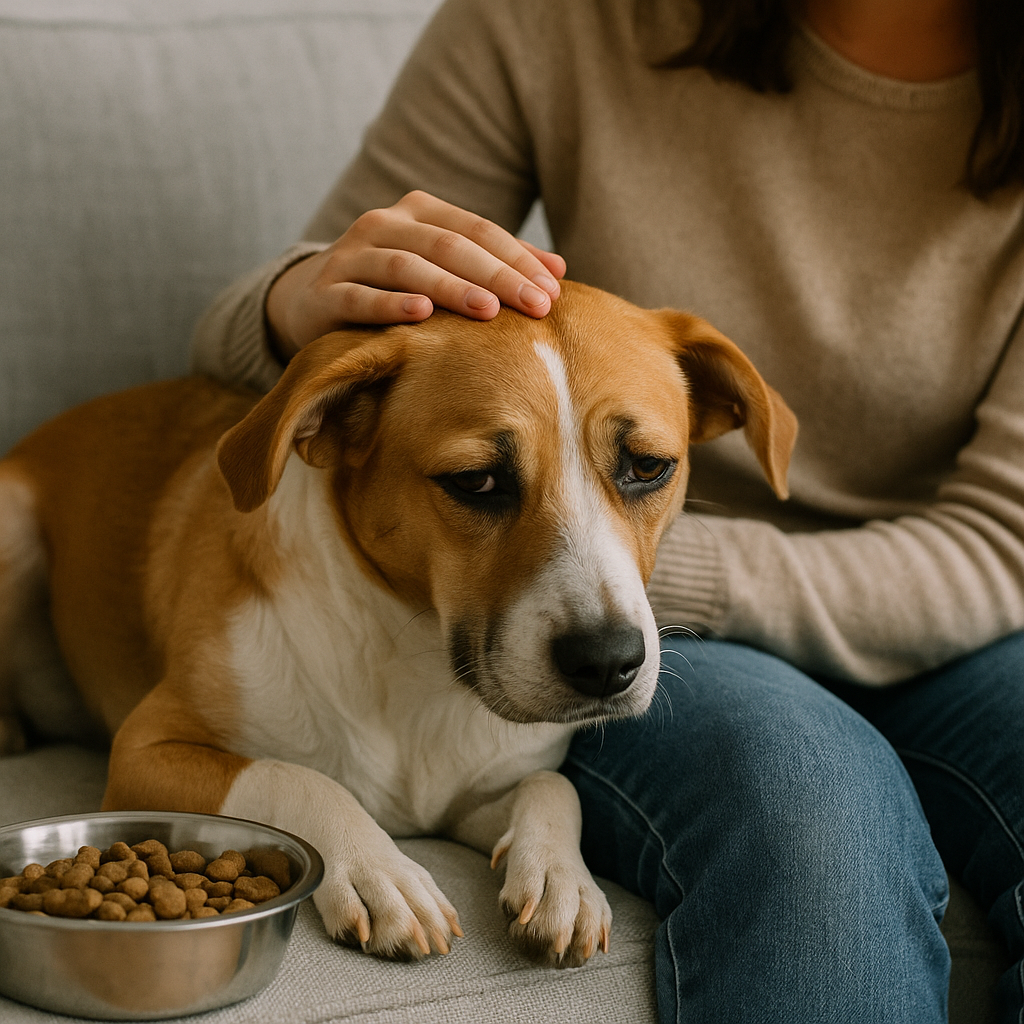 Stomaco sensibile nel cane: segnali da non ignorare e come aiutarlo